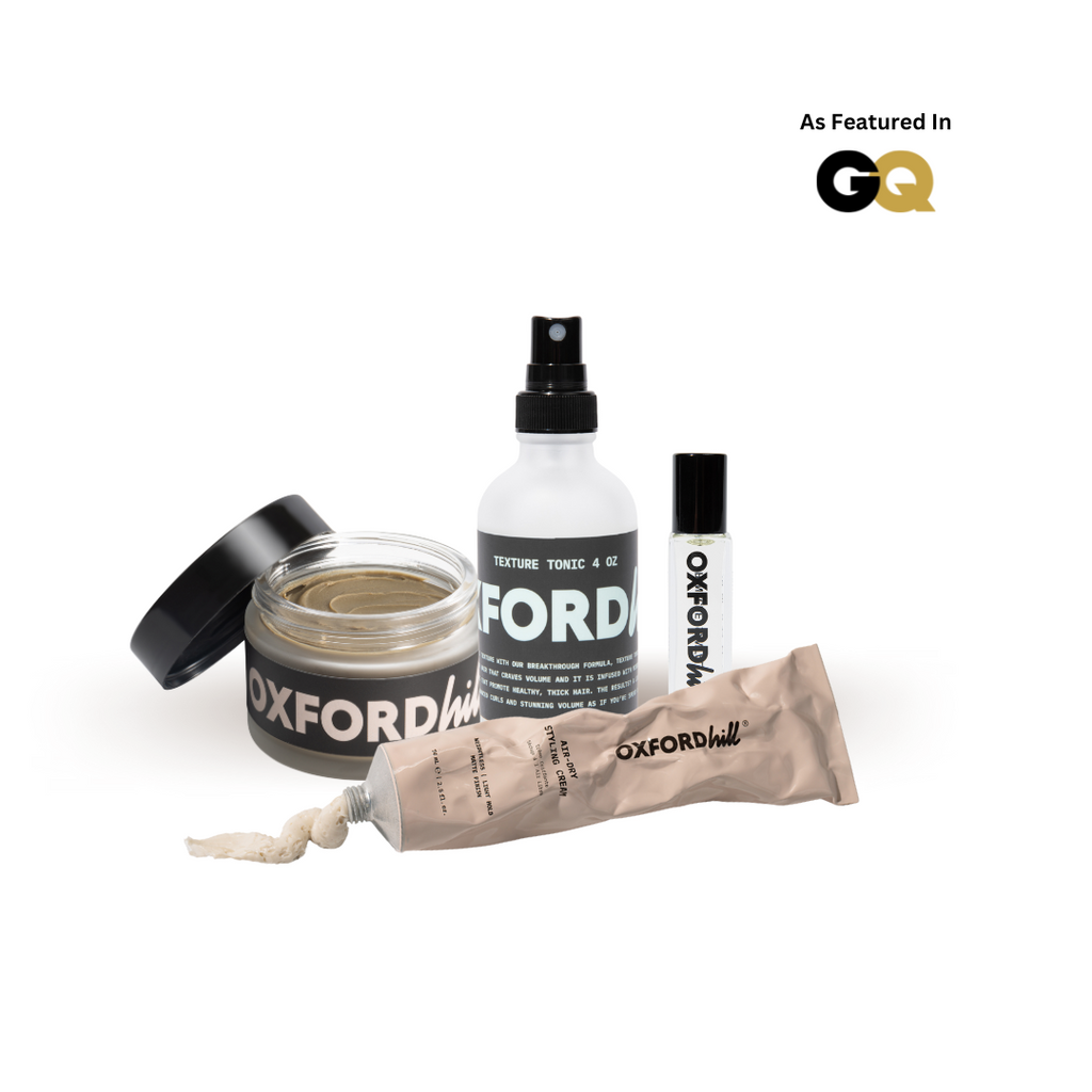 Grooming Kit - Clay Pomade + Hair Cream + Sea Salt Spray + Fragrance Oil